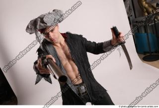 JACK PIRATE WITH GUN AND DAGGER 